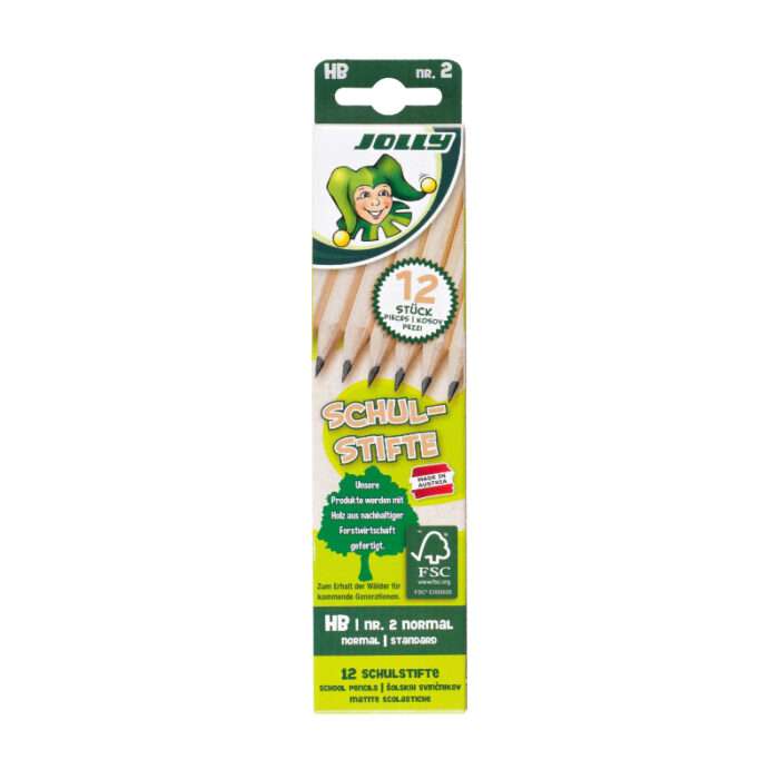 Graphitstift natur 12 Stk.
