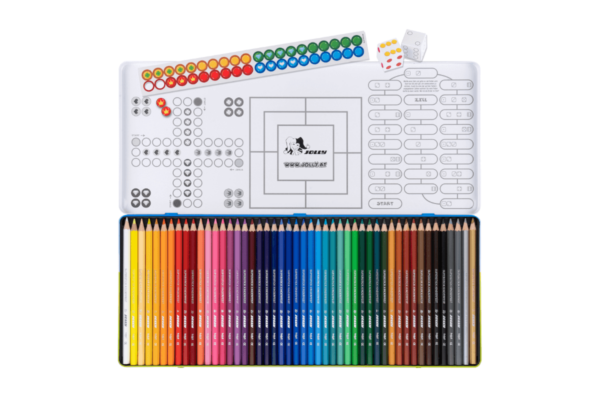 48 crayons with games