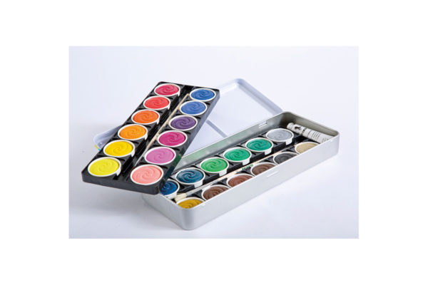 Supertabs watercolour paints 24 colours
