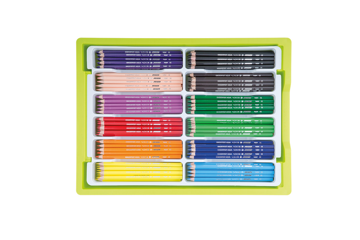 Coloured Pencil Supersticks Aqua, Big Box