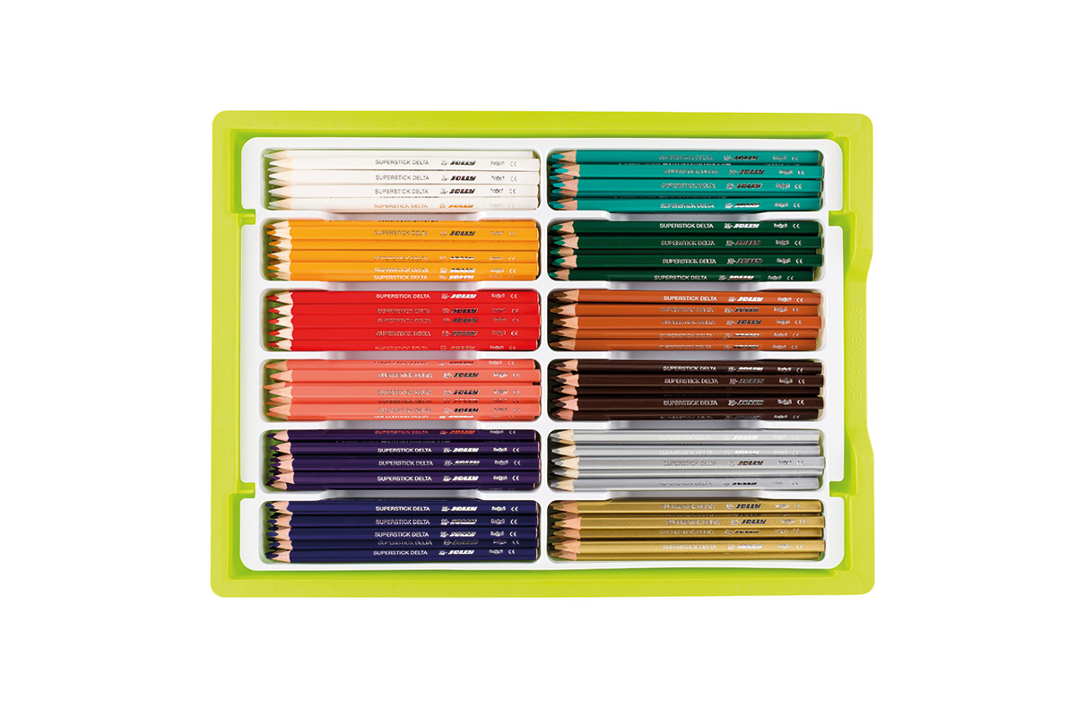 Supersticks Delta, Big Box Colouring pencil, crayon