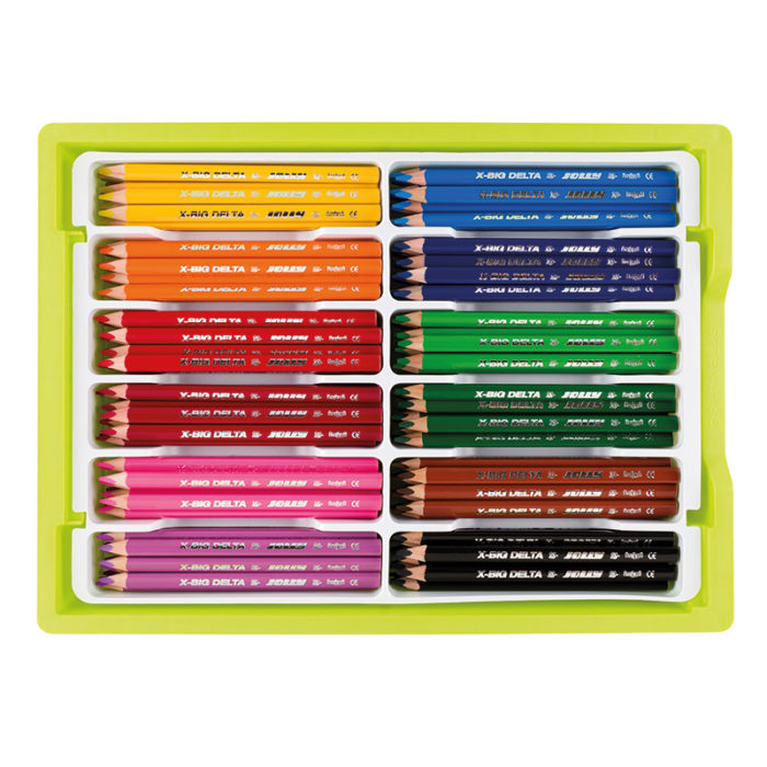 X-BIG Delta BIG BOX Colouring pencil, crayon
