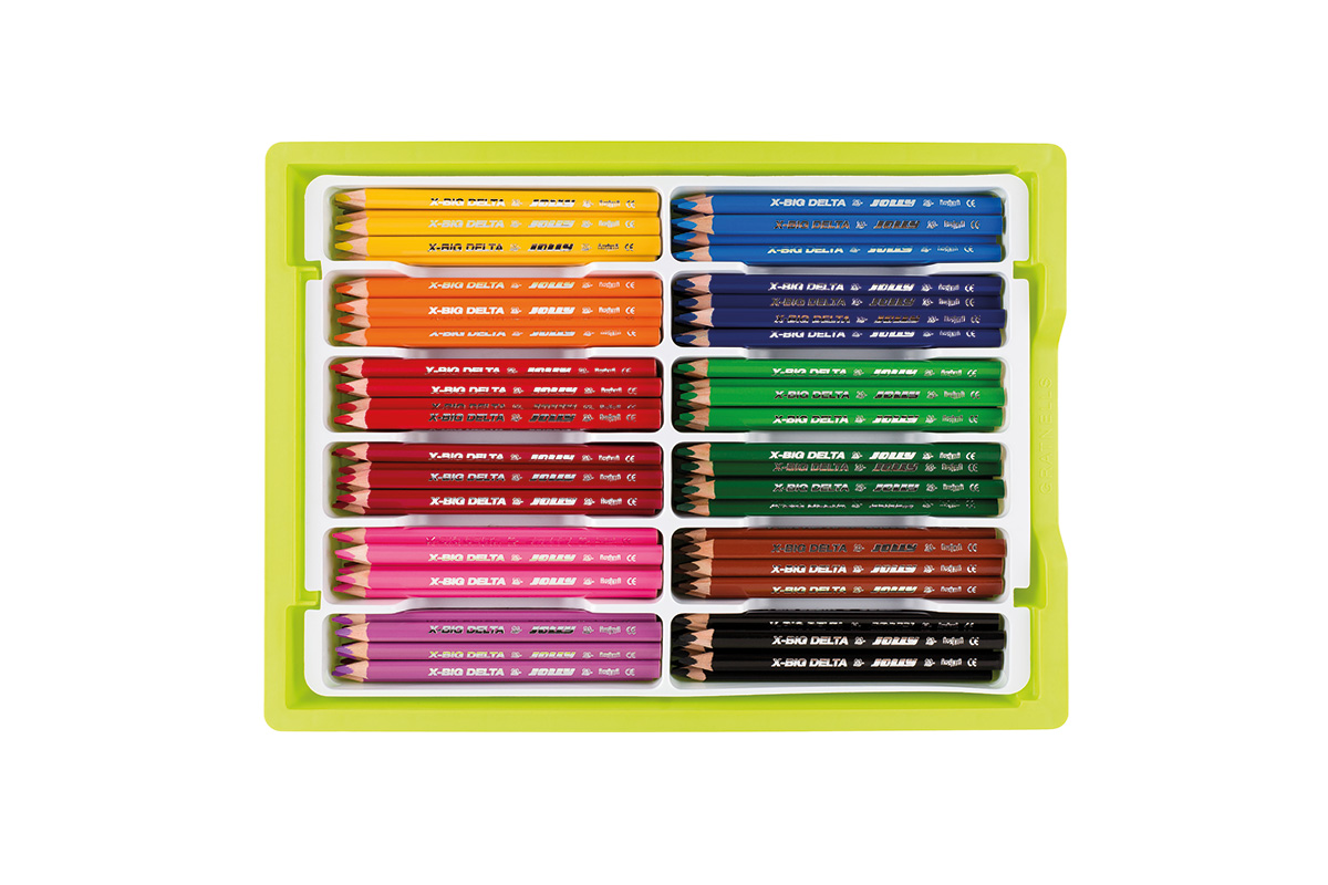 X-BIG Delta BIG BOX Colouring pencil, crayon