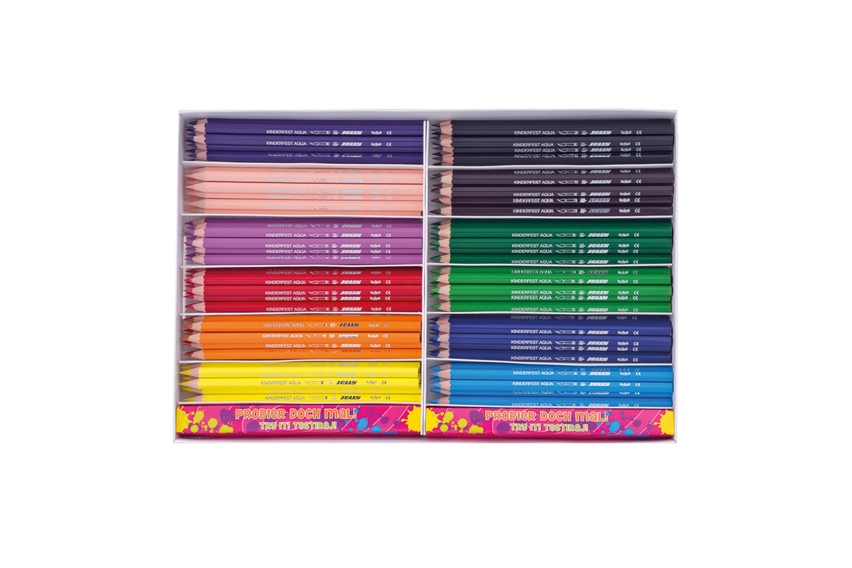 Colouring pencil, crayon Supersticks Aqua Classpack