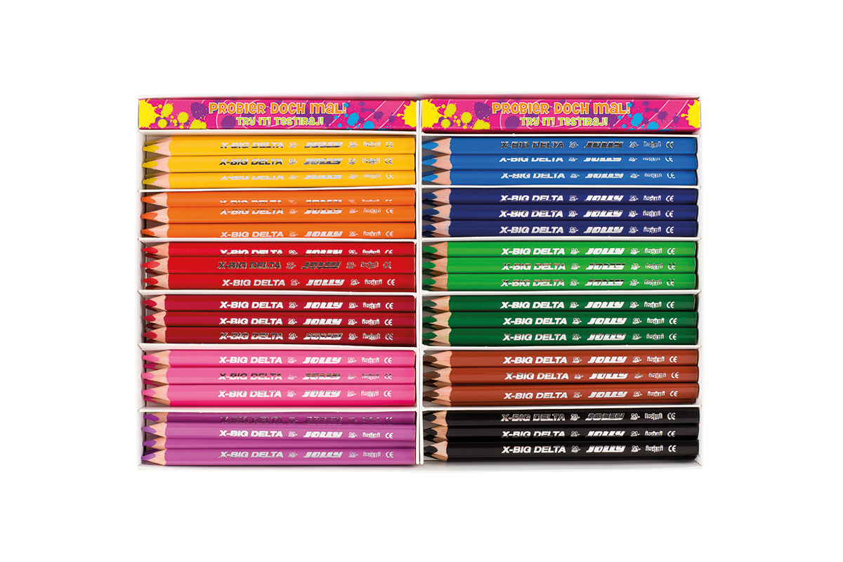 Colouring pencil, crayon X-BIG Delta, extradick