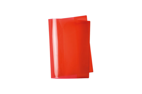 Umschlag, Heftschoner, A4, A5, Quart, rot
