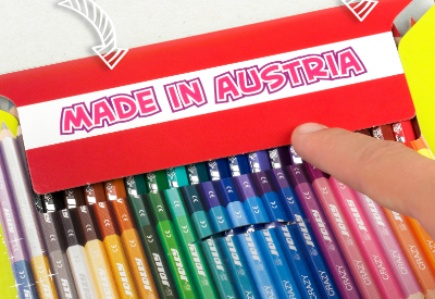 Buntstifte 2 Farben in einem Stift
