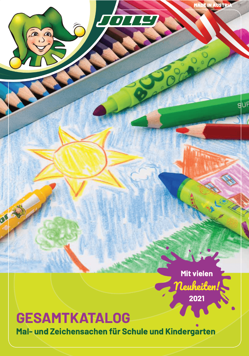 Alle Produkte von JOLLY im Katalog! Zeichnen, Malen und Schreiben!