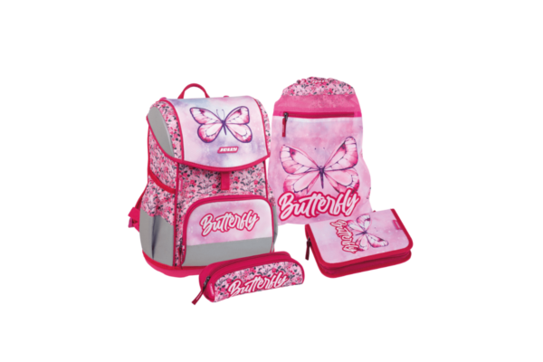 Schultaschen Set 46 Teile Butterfly