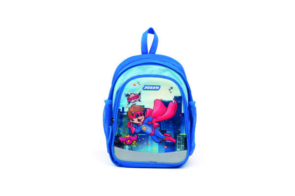 Kindergartenrucksack Superhero blau