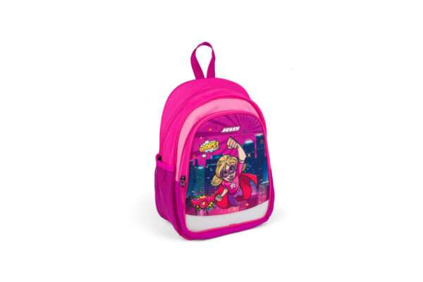 Kindergartenrucksack Superhero Pink