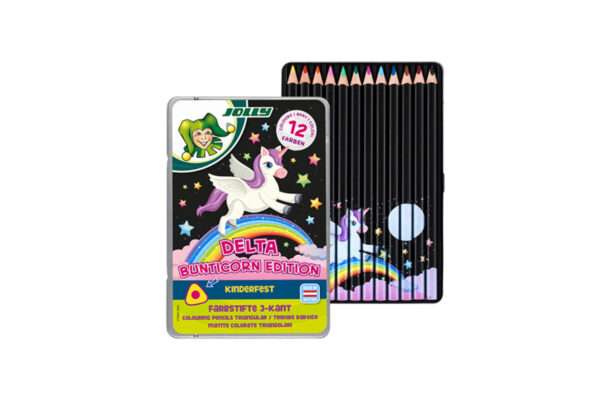Buntstifte dreikant, Einhorn