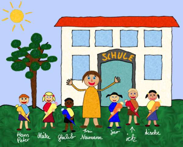 Malwettbewerb Schule 