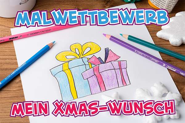 Malwettbewerb Weihnachtswunsch