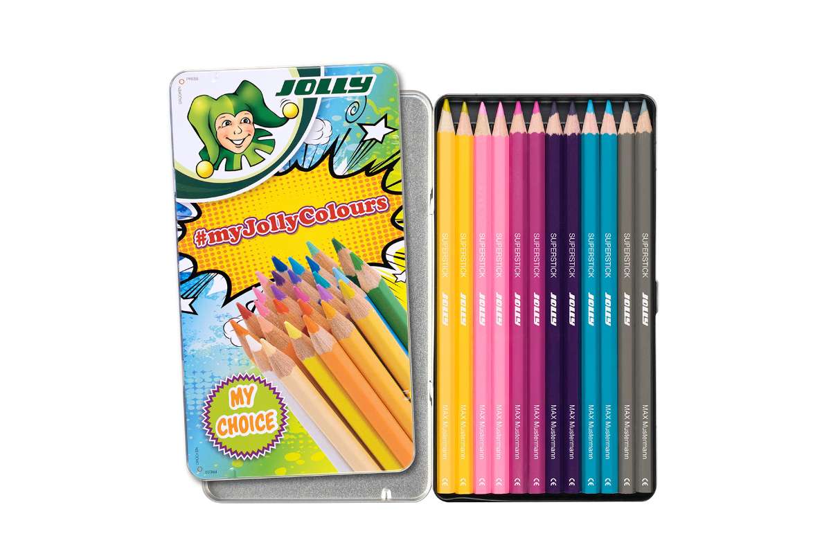 3000-0001 Buntstift 12 Lieblingsfarben