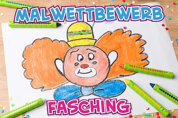 Malwettbewerb Fasching 