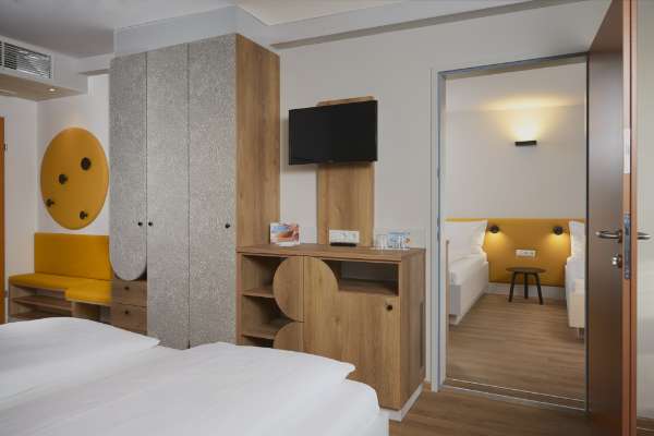 Familienurlaub H2O Therme gewinnen, Zimmer