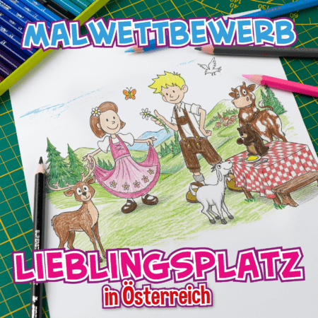 Malwettbewerb Lieblingsplatz in Österreich