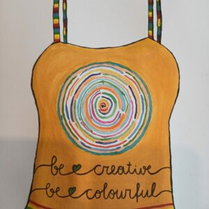 Trägershirt- Be colourful