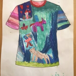 Livia‘s Feen und Einhorn Abenteuer T-Shirt. Livia, 6 Jahre