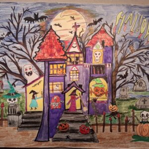 Halloween Haus geöffnet....