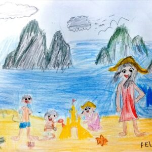 Sonne, Sand und Familienglück
