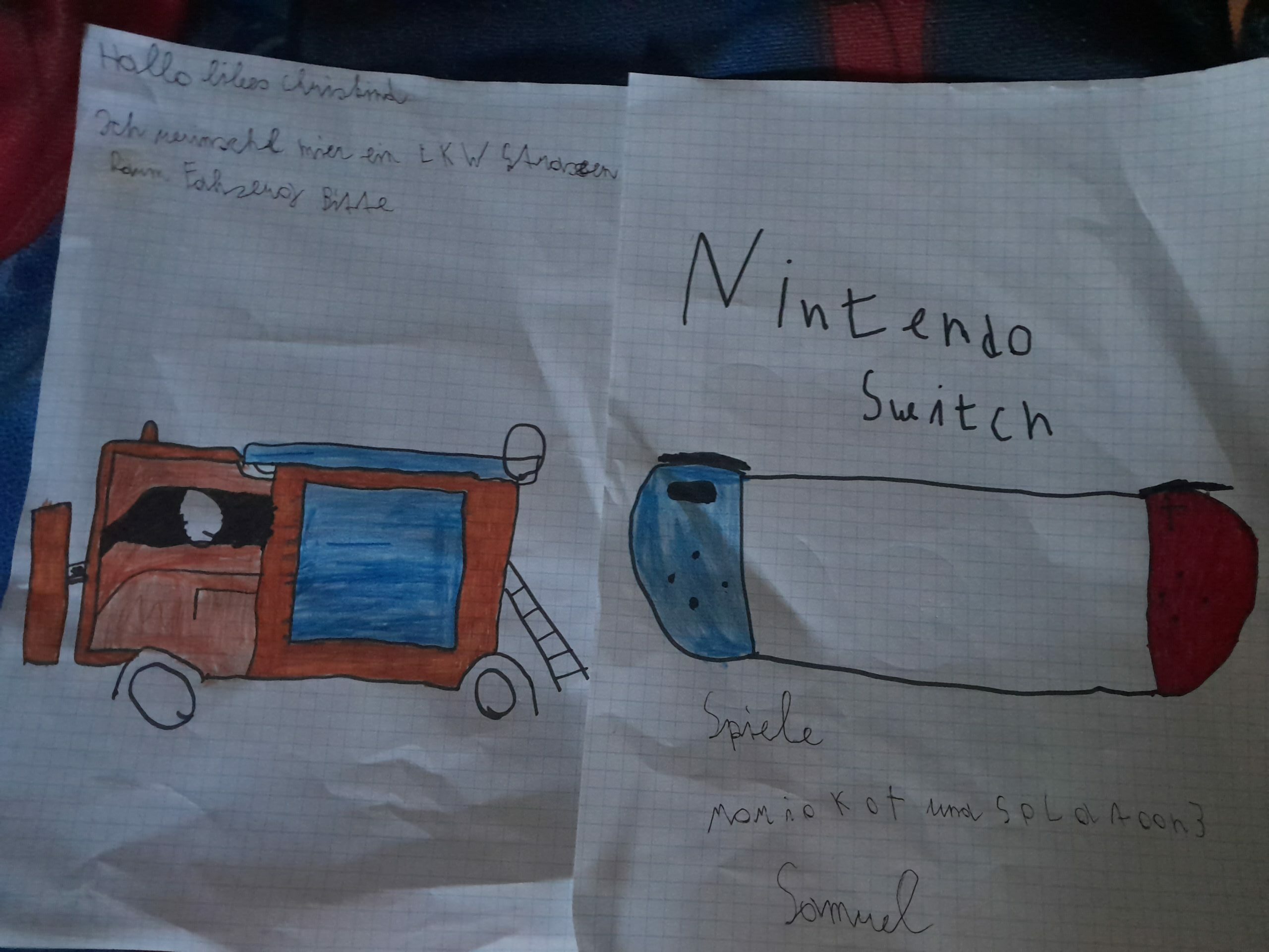 Bruder schneeräumfahrzeug u Nintendo switch